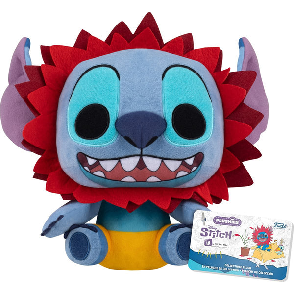 Funko Pop! Plush: Disney Stitch in Costume - The Lion King, Stitch as Simba 7"