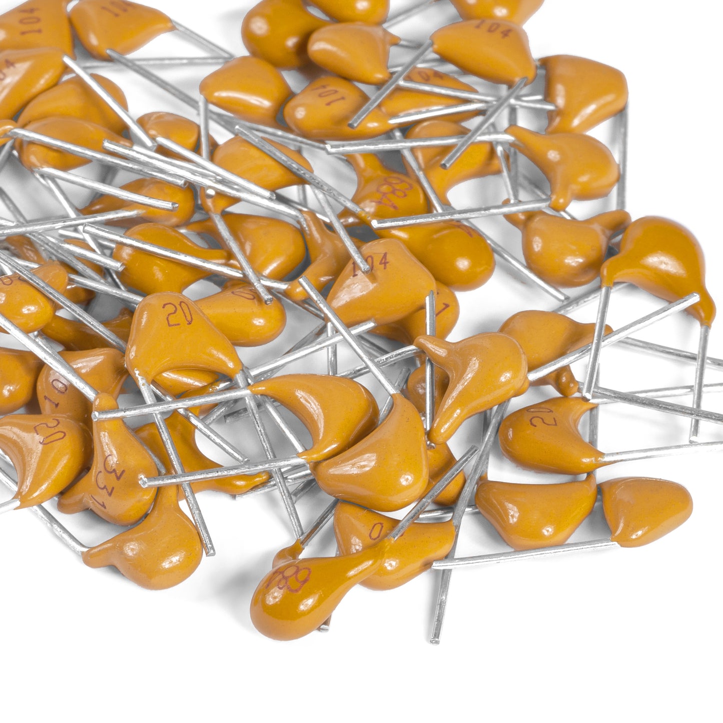 Loreso 24 Value 600-Piece 50V Ceramic Capacitor Assortment Kit Box – Electronics Assortment Kit Includes 10pf to 10uf Ceramic Capacitors for Hobby Electronics, Audio-Video Project Electronic Repair