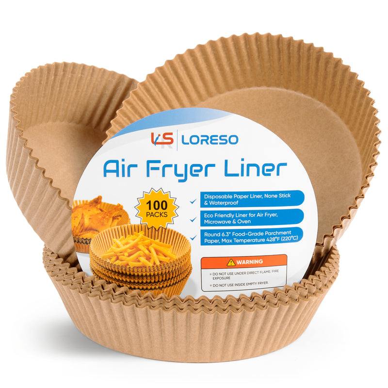 Air Fryer Disposable Paper Liner, Air Fryer Parchment Paper Liners